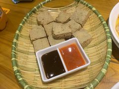 干炸臭豆腐-丁记盐蘸牛肉·新杭菜(河东路店)