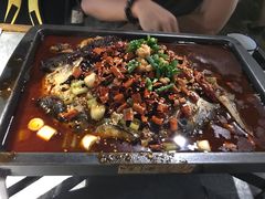 -探鱼·鲜青椒爽麻烤鱼(中天广场店)
