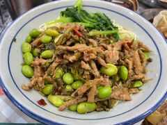 雪菜肉丝炒毛豆-阿金大白·上海菜馆(新天地店)