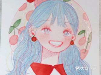 少女心爆棚的水彩画看一眼就会心动