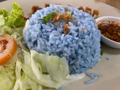 -蝶豆花蓝面条