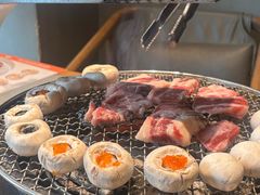 -草家酱蟹炭火烤肉店(珲春南路一店)