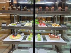 面包甜点陈列柜-川骄海鲜自助(河东店)