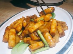 铁棍山药烧蹄筋-味莊·青岛菜(云霄路店)