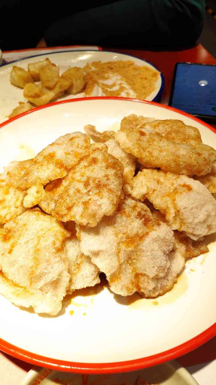 英兰锅包肉(顾乡店)-"盛名在外,真的难吃.在大众点评上看到的,.