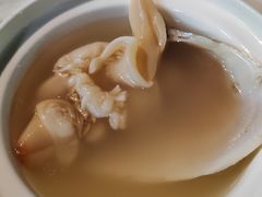 鸡汤汆海蚌-天然居·漳港海鲜·海景餐厅(南澳总店)