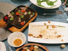 -海派美食·家宴海鲜青岛菜·石锅鲽鱼头(东方城店)