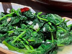 炝炒地瓜叶-山石榴·贵州菜(丰盛里店)