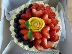 -Strawberry Butterfly草莓蝴蝶日式水果挞