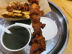 炸肉串-谢怀亮芝麻茶