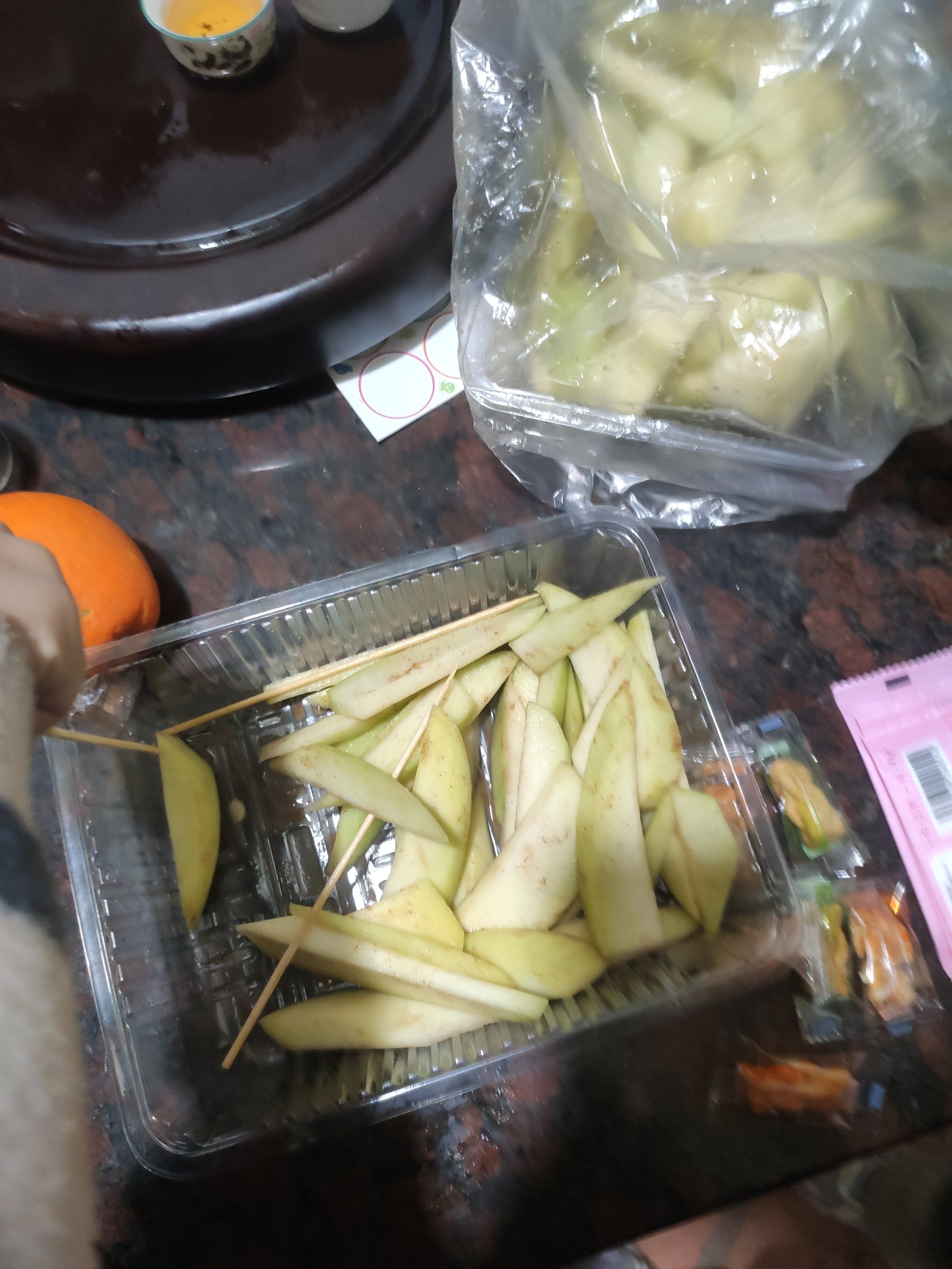 天天领红包太想念老家这酸梅粉芒果了,现