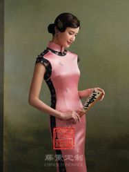 点击看大图 -藤薰定制中式嫁衣礼服旗袍店