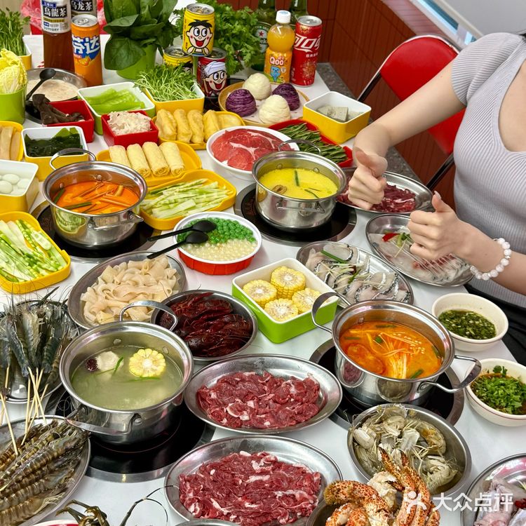 如皋的！！🔥满满一桌火锅🍲实现海鲜自由