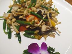 花生苗炒螺片-周锦记广式餐厅