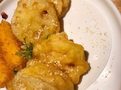 白洋淀虾肉藕饼-小放牛炒菜馆(中山路乐汇城店)