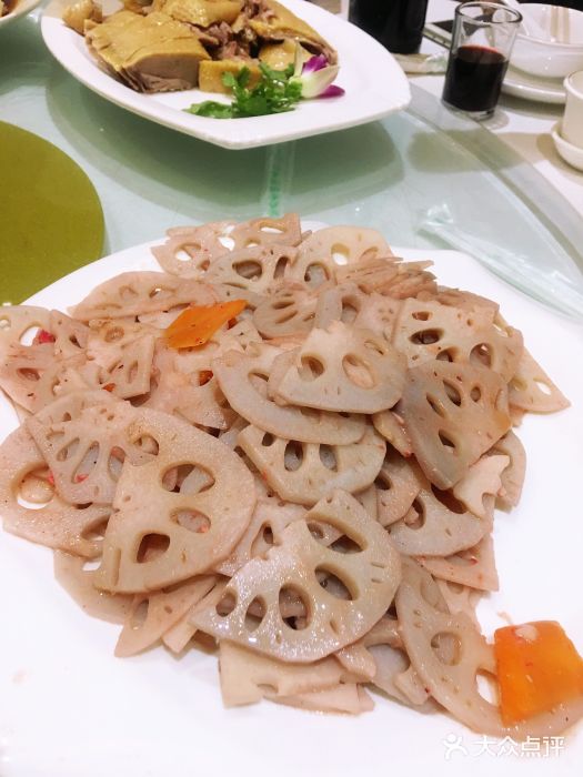 卡尔顿东方银龙酒店南乳炒藕片图片