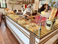 面包甜点陈列柜-富贵面包公司(运河店)