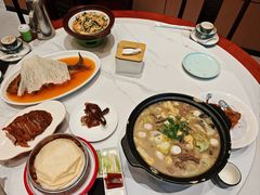 香葱煎信阳地锅豆腐-梅利汴京烤鸭•开封豫菜地标店(东司门店)