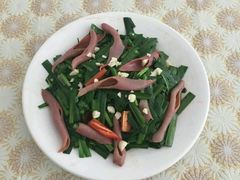 韭菜炒海肠-聚德福海鲜家常菜(刘庄店)