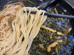 雪菜肉丝汤面-大龙汤包