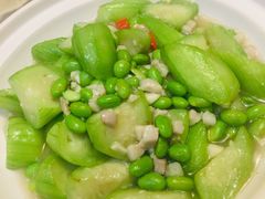 毛豆烧丝瓜-大鸭梨烤鸭(甘家口店)