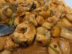 辣烧沙子口七星鳗鱼-开海·红岛海鲜虾水饺(石老人店)