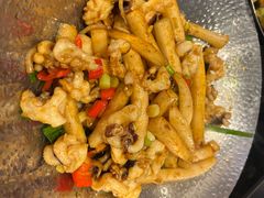 爆炒鱿鱼年糕-七八九餐厅(浦江店)