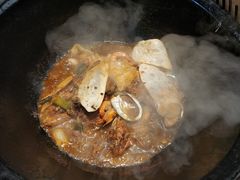 鲜虾鲍鱼鸡-锅来乐地锅鸡(安亭店)