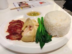 叉烧拼水晶鸡饭-大咀港式茶餐厅(恒泰店)