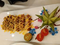 炭烧猪颈肉-明珠海港大酒店