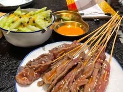 湿辣牛肉-何妹湿辣牛肉·粤式烧烤砂煲(桂雅路店)