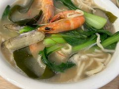 活对虾三鲜面-木木鲜海鲜面(天一店)