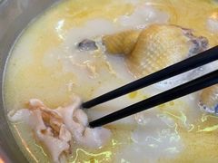 -鲜入围煮花胶鸡海鲜火锅