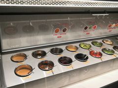 自助调料区-左庭右院鲜牛肉火锅(浦江欢乐颂店)