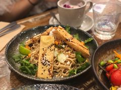 Cold&nbsp;Soba&nbsp;Salad&nbsp;+&nbsp;Crab&nbsp;Meat-FLOVIE FLORIST CAFE