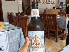 双合盛德式小麦啤酒-丽泽山庄·生态怀柔菜·虹鳟鱼(红螺寺店)