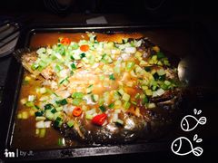 酱香味凌波鱼-探鱼·鲜青椒爽麻烤鱼(广州花都来又来店)