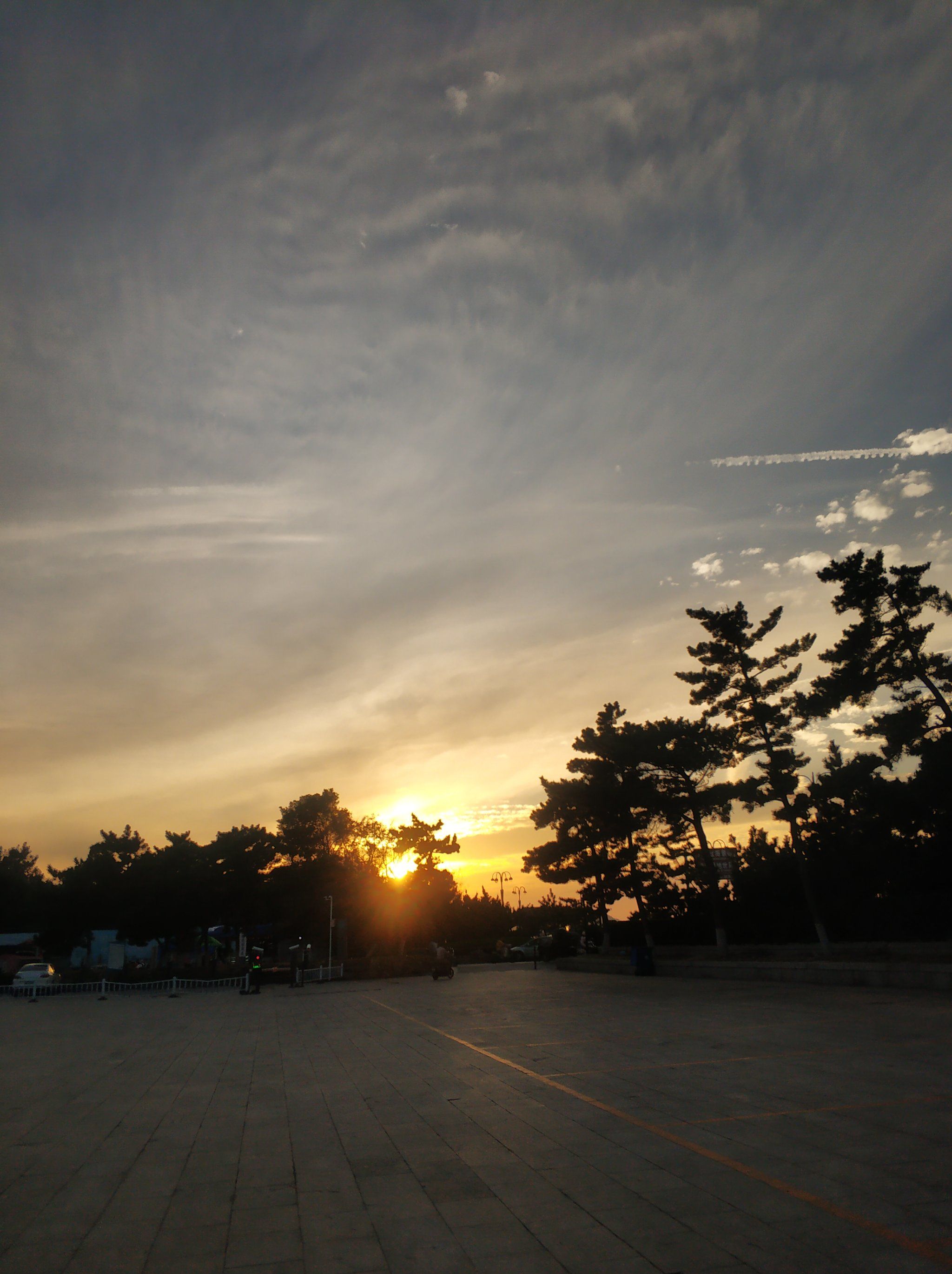 傍晚美景不容错过