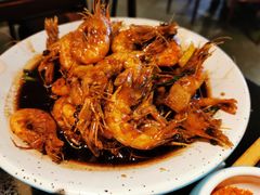 油爆基围虾-老头儿油爆虾·知味杭州(爱琴海购物中心)