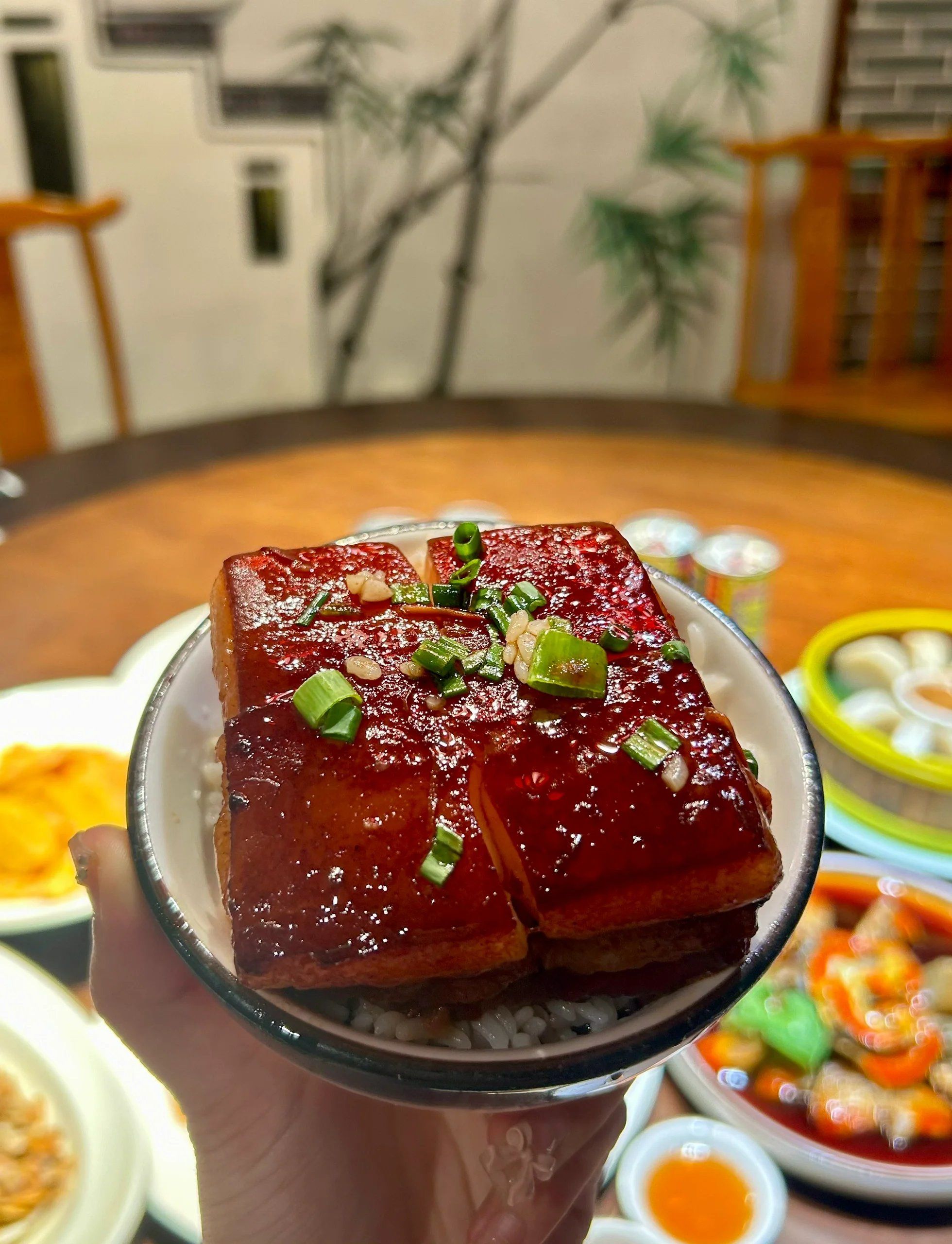 ✔️东坡肉拌饭🥩 这碗东坡肉真的绝!入口即化,谁看了不迷糊