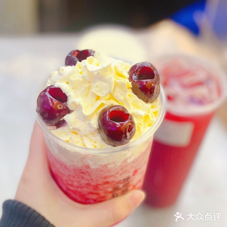魔都探店｜好喝到飞起的车厘子系列果茶