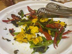 地皮菜炒鸡蛋-九十九顶毡房(阜石路店)