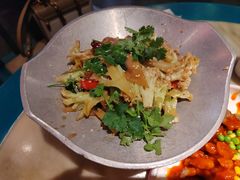 干锅丽水香菇花菜-探花·意境江南菜·唐伯虎文化体验店·松鼠桂鱼(观前店)