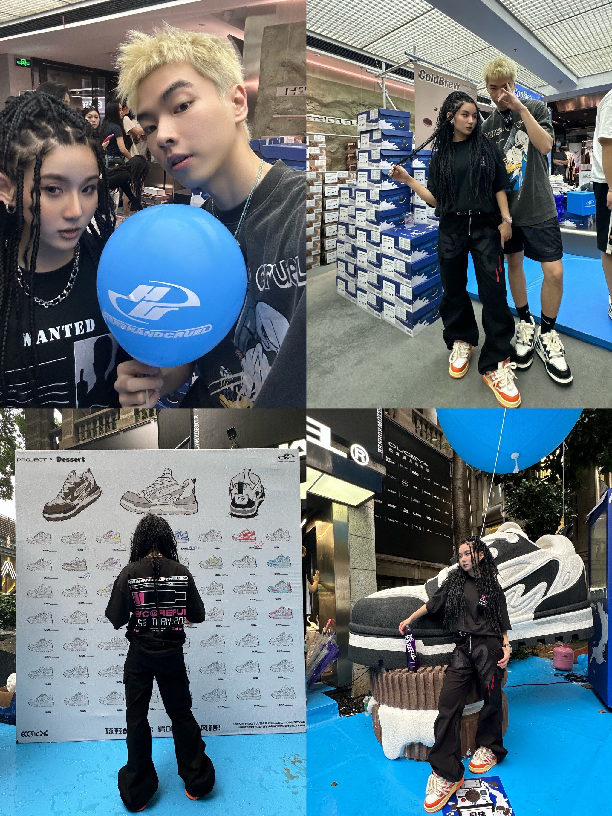 夏侯现身在 hac 武汉天地 无比热情  跟粉丝朋友们 互动都无比有爱嘞