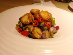紫山茄拌扇贝-味莊·青岛菜(石老人店)