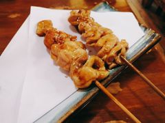 鸡肉串-百步拉面