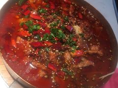 沸腾水煮牛肉-花椒俏川菜小馆(南海万达店)