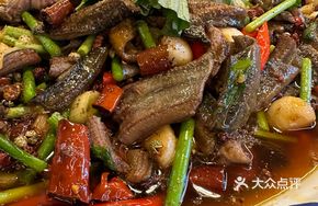 Young Ginger Eel Stir-fry