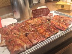 荔枝柴烧排骨-一品烧农庄·佛山本地特色菜