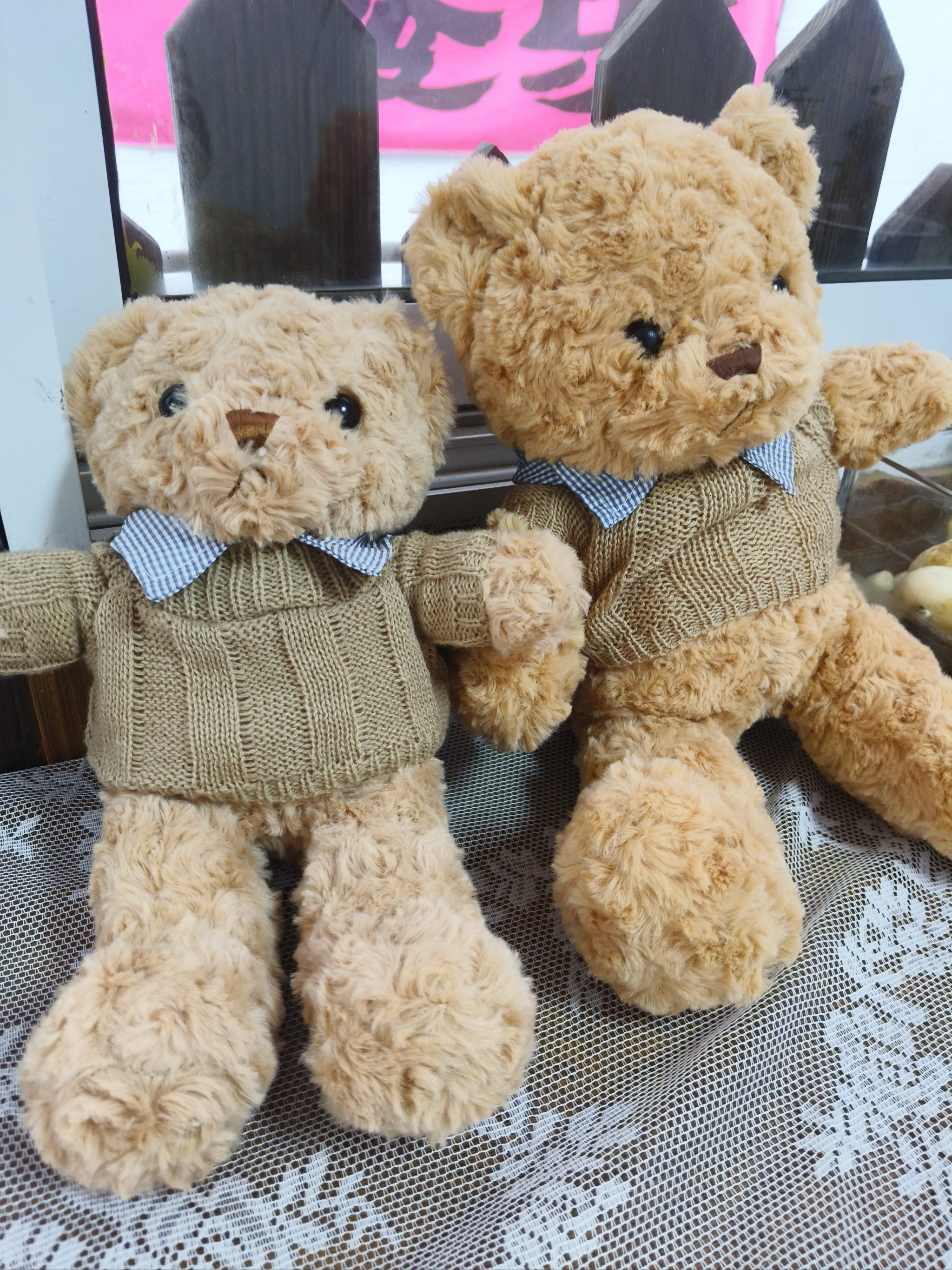 小熊玩偶超萌呀